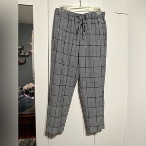 Straight leg trousers